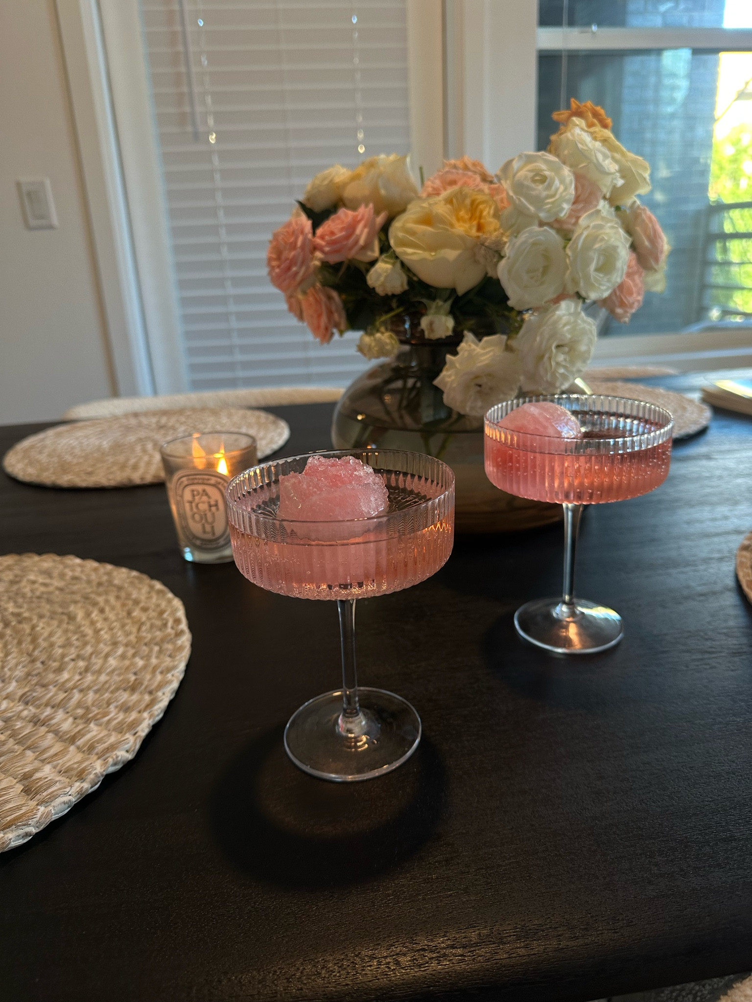 Martini glasses & rose ice cubes 

#LTKFindsUnder100 #LTKHome #LTKFindsUnder50