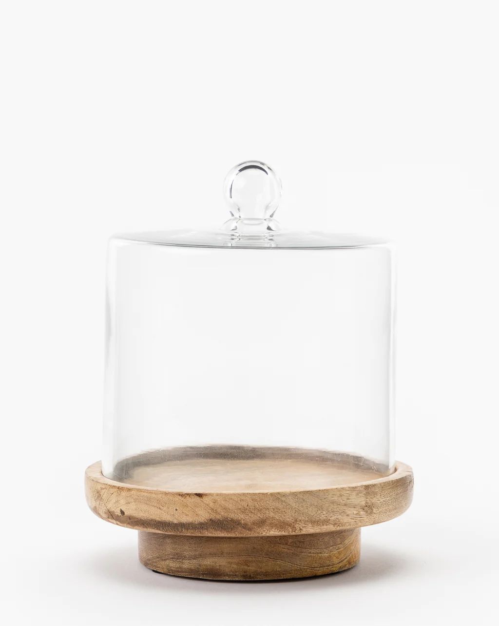 Glass Cloche with Wooden Base | McGee & Co.