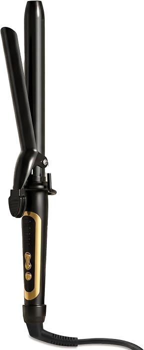 Lanvier 1 Inch Extra Long Hair Curling Iron with Ceramic Tourmaline Barrel, Professional Hair Cur... | Amazon (US)