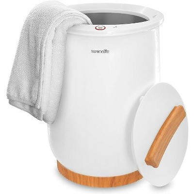 Bucket Towel Warmer – Large White Towel Heater for Bathroom, Spa, Blankets, Robes, PJs, Auto Shut-Off, Luxury Gift for Him & Her | Target