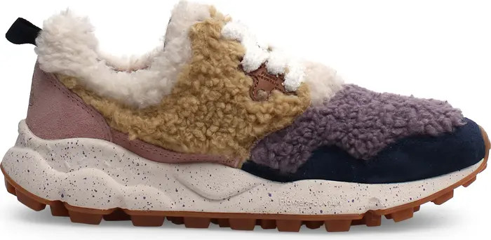 Pampas Teddy Faux Shearling Sneaker | Nordstrom