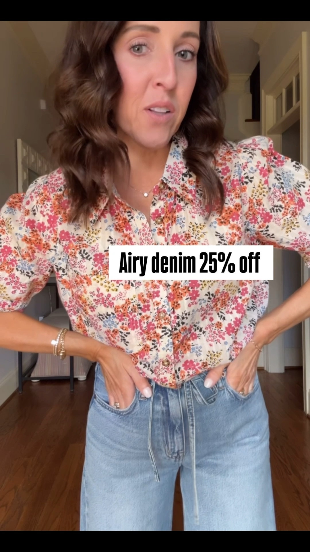 Madewell Airy denim 25% off. Madewell Insider event. 
Fit TTS, 25. 

#LTKSaleAlert #LTKSeasonal #LTKootd