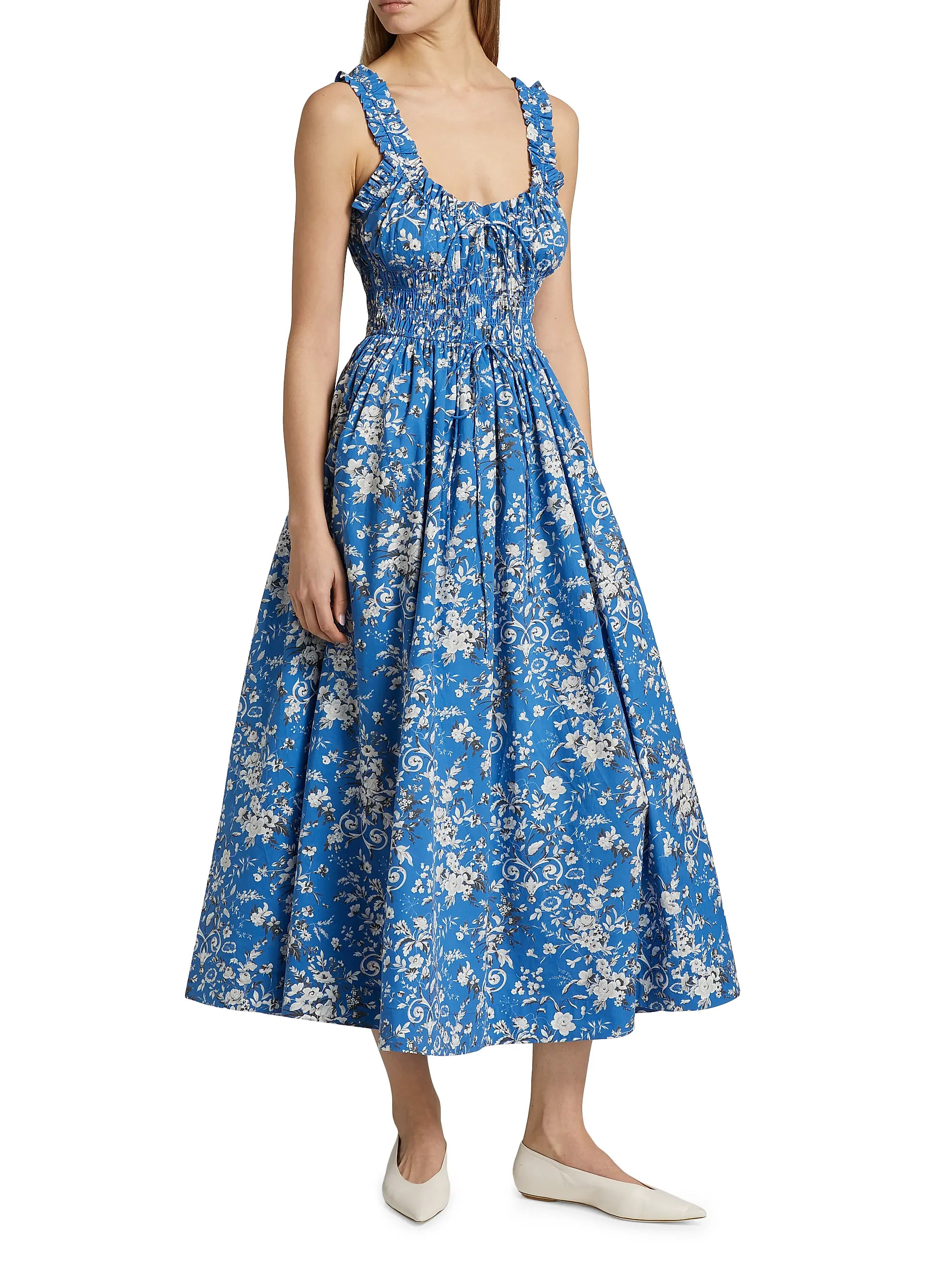 DÔENEmmaretta Floral Cotton Cocktail Dress | Saks Fifth Avenue