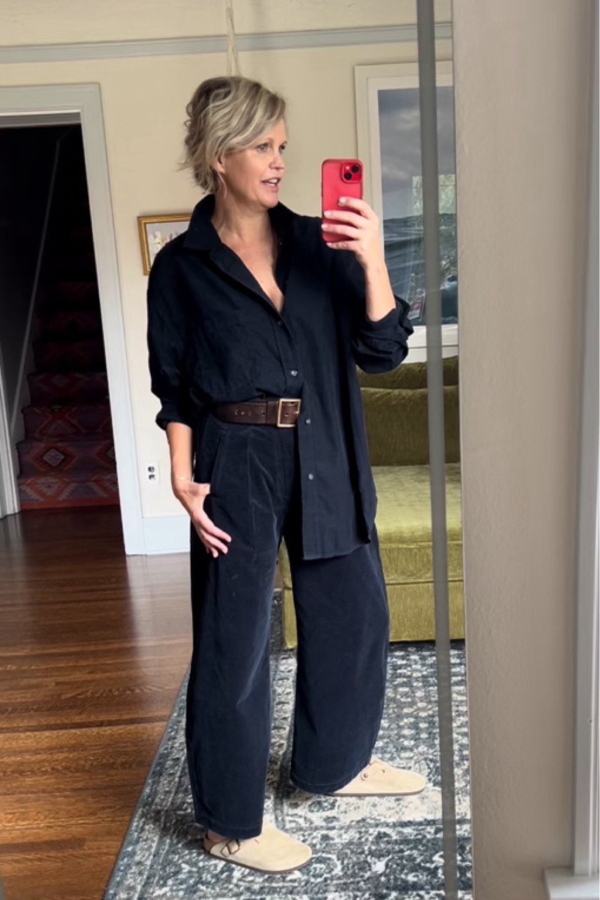 A little belted cord on cord moment