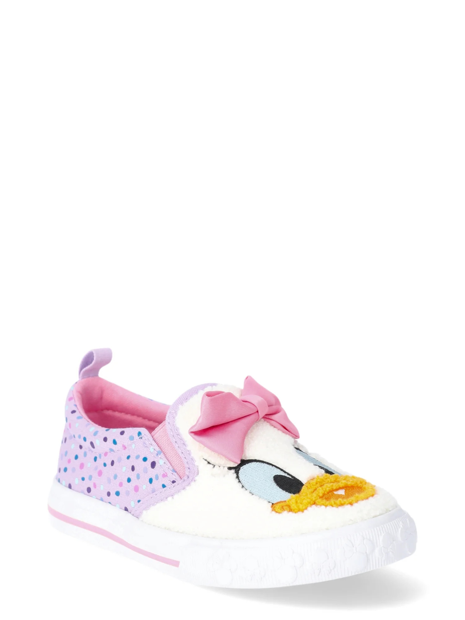Minnie Mouse & Daisy Duck Toddler Girl Slip-On Sneakers | Walmart (US)