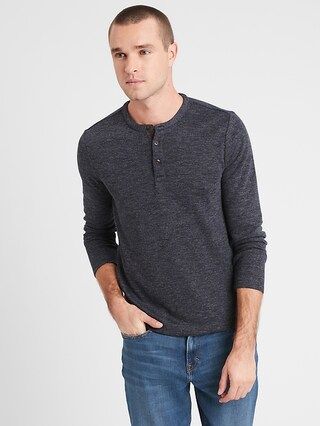 Brushed Henley | Banana Republic Factory