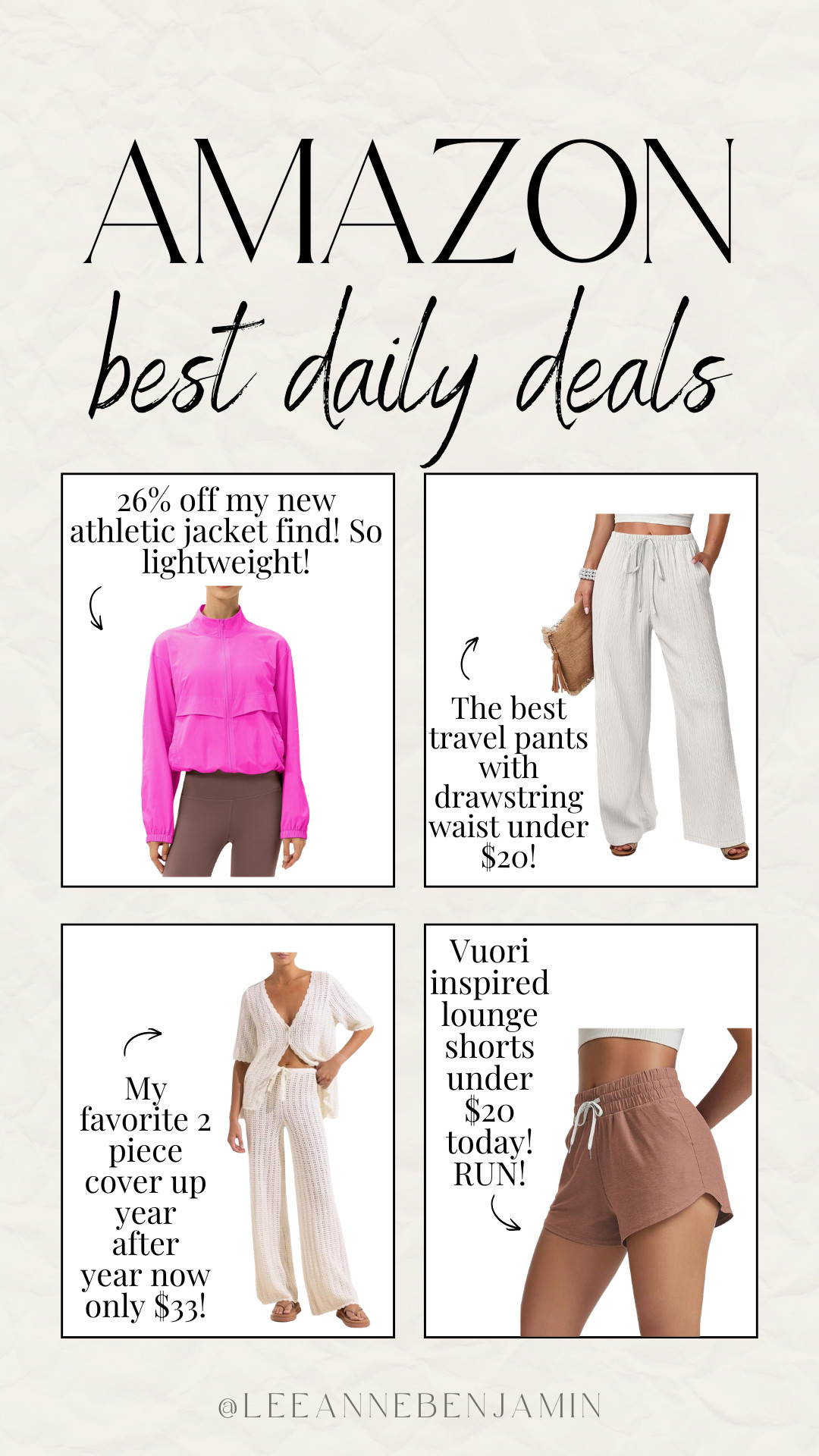 Best daily deals on Amazon today! 

 #LTKdayinmylife #LTKSaleAlert #LTKMidsize