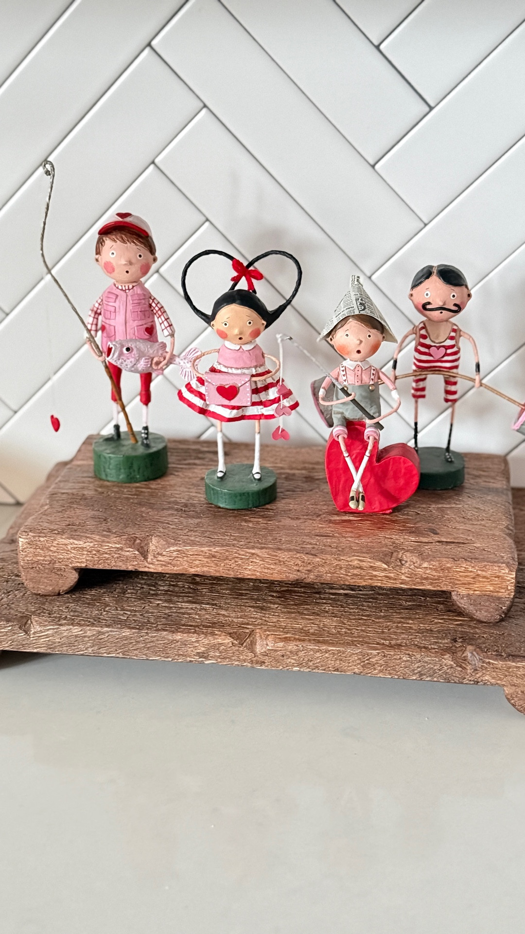 These sweet little Lori Mitchell figurines are my favorite way to decorate for holidays. Whimsical, detailed, & full of personality. The kind of pieces you pull out every year & eventually pass down. They feel collected, not trendy, & they make even a small shelf feel special. Truly heirloom-worthy & so charming mixed with everyday decor.

lori mitchell figurines - valentines decor - heirloom collectibles - seasonal home decor - whimsical decor - collectible figurines - valentines home accents - vintage inspired decor - holiday shelf styling - unique home finds

#LTKHome #LTKSeasonal #LTKdayinmylife