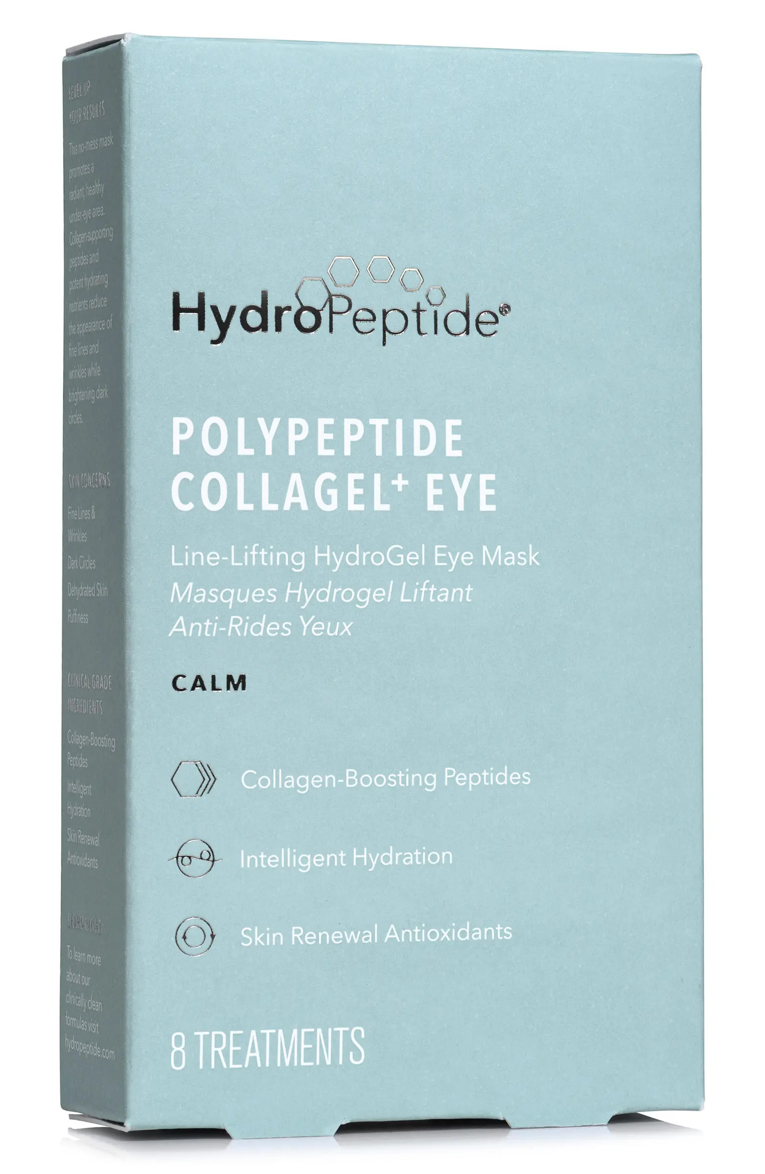 HydroPeptide Polypeptide Collagel+ Line Lifting Hydrogel Eye Mask | Nordstrom | Nordstrom