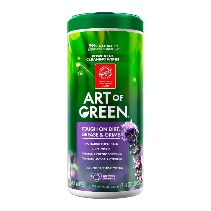 Art of Green Wipes Lavender Eucalyptus - 35ct | Target