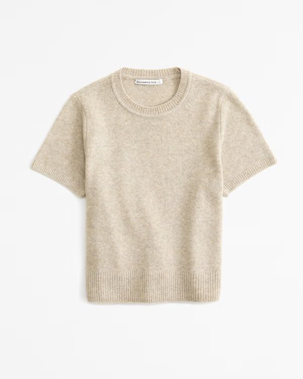 Women's Crew Sweater Tee | Women's Clearance | Abercrombie.com | Abercrombie & Fitch (US)