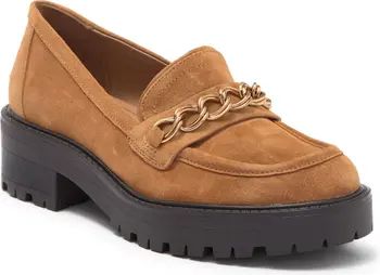 Sam Edelman Taelor Chain Link Leather Lug Sole Loafer | Nordstromrack | Nordstrom Rack