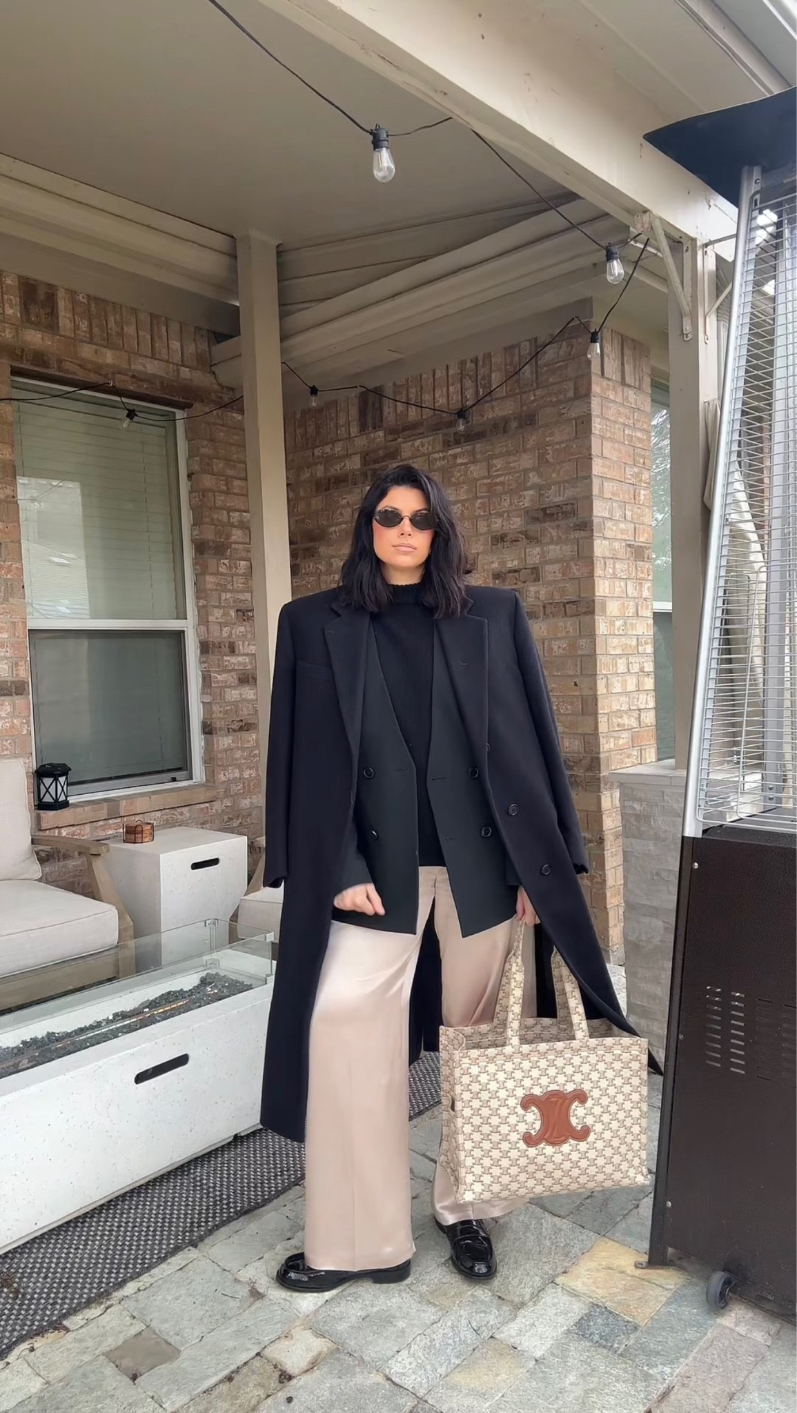 Capsule wardrobe outfit that is fashionable and warm! Linking similar items. 
Sweater and Coat: thrifted
Blazer: Frame 
Trousers: TJ Maxx
Loafers: Zara 


#LTKsalealert #LTKworkwear #LTKstyletip