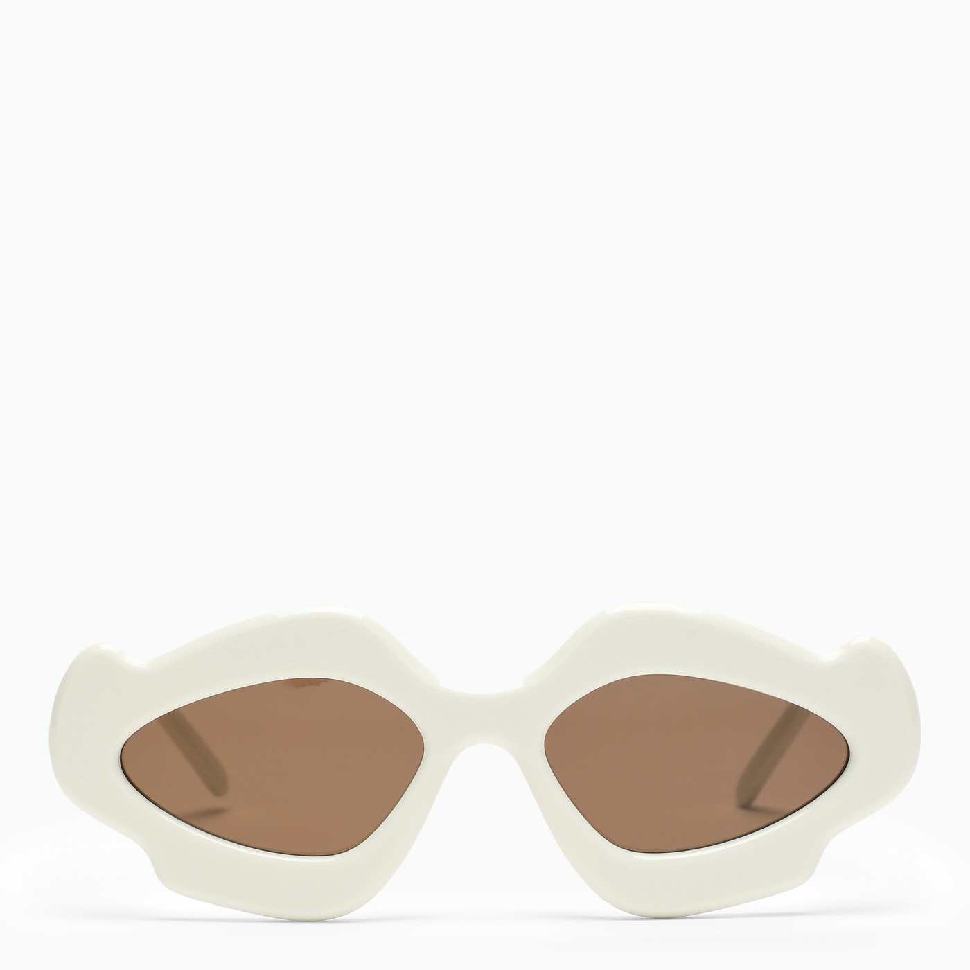 White acetate sunglasses | The Double F