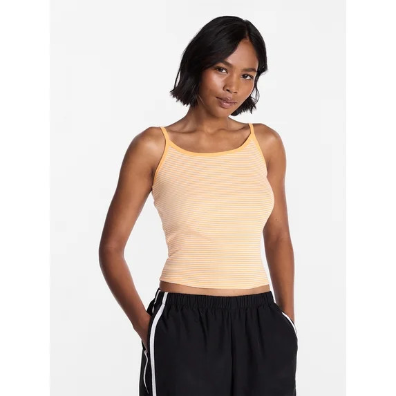 No Boundaries Scoop Neck Cami Top, Women's XXS-XXL | Walmart (US)