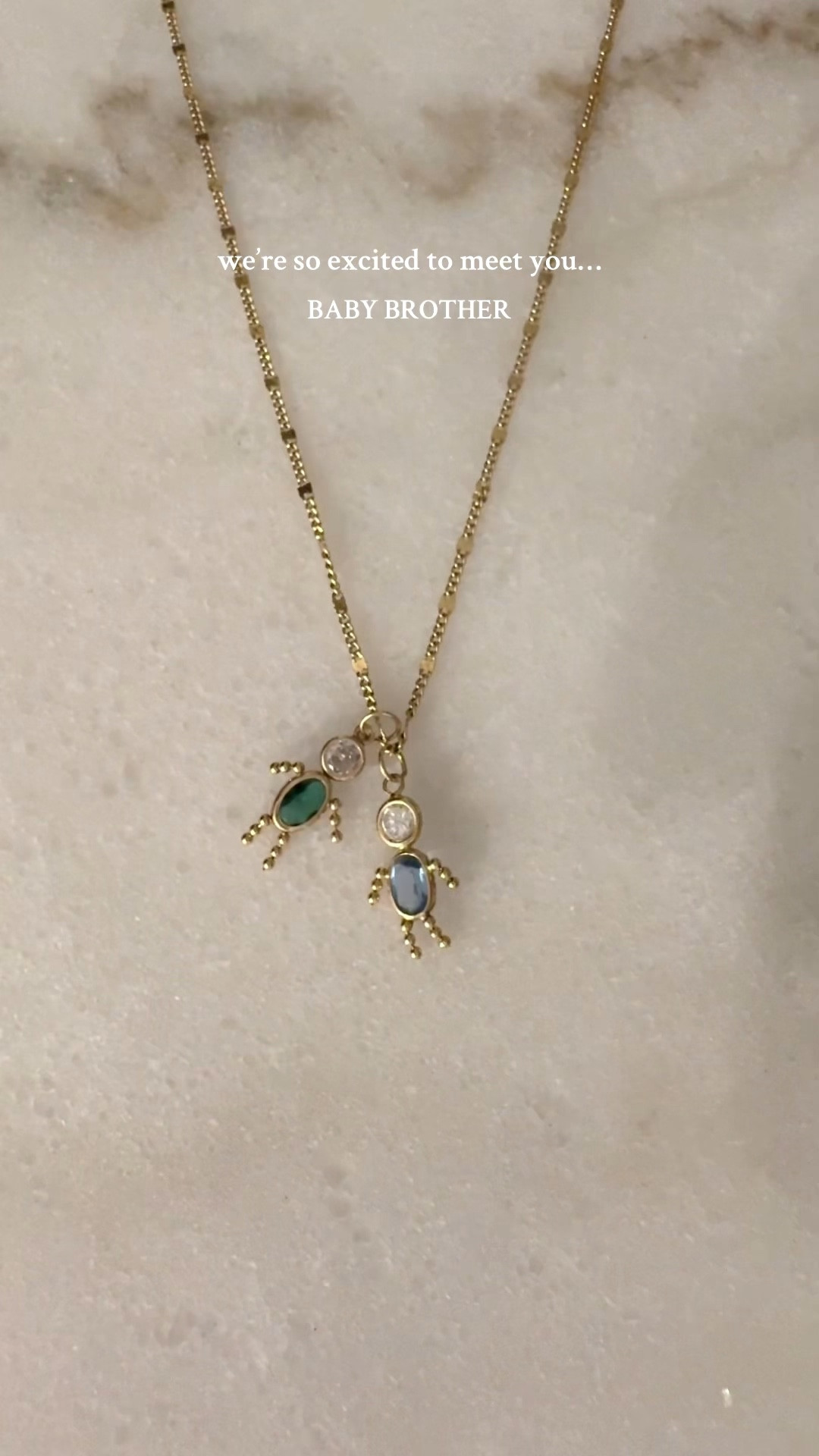 Baby boy charm, baby girl charm, birthstone charm, kid necklaces, vintage necklacee

#LTKBump #LTKBaby #LTKGiftGuide