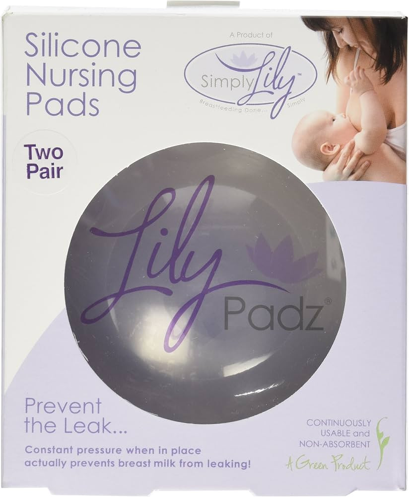 LilyPadz® Reusable Silicone Nursing Pads Double Pair Regular Size | Amazon (US)