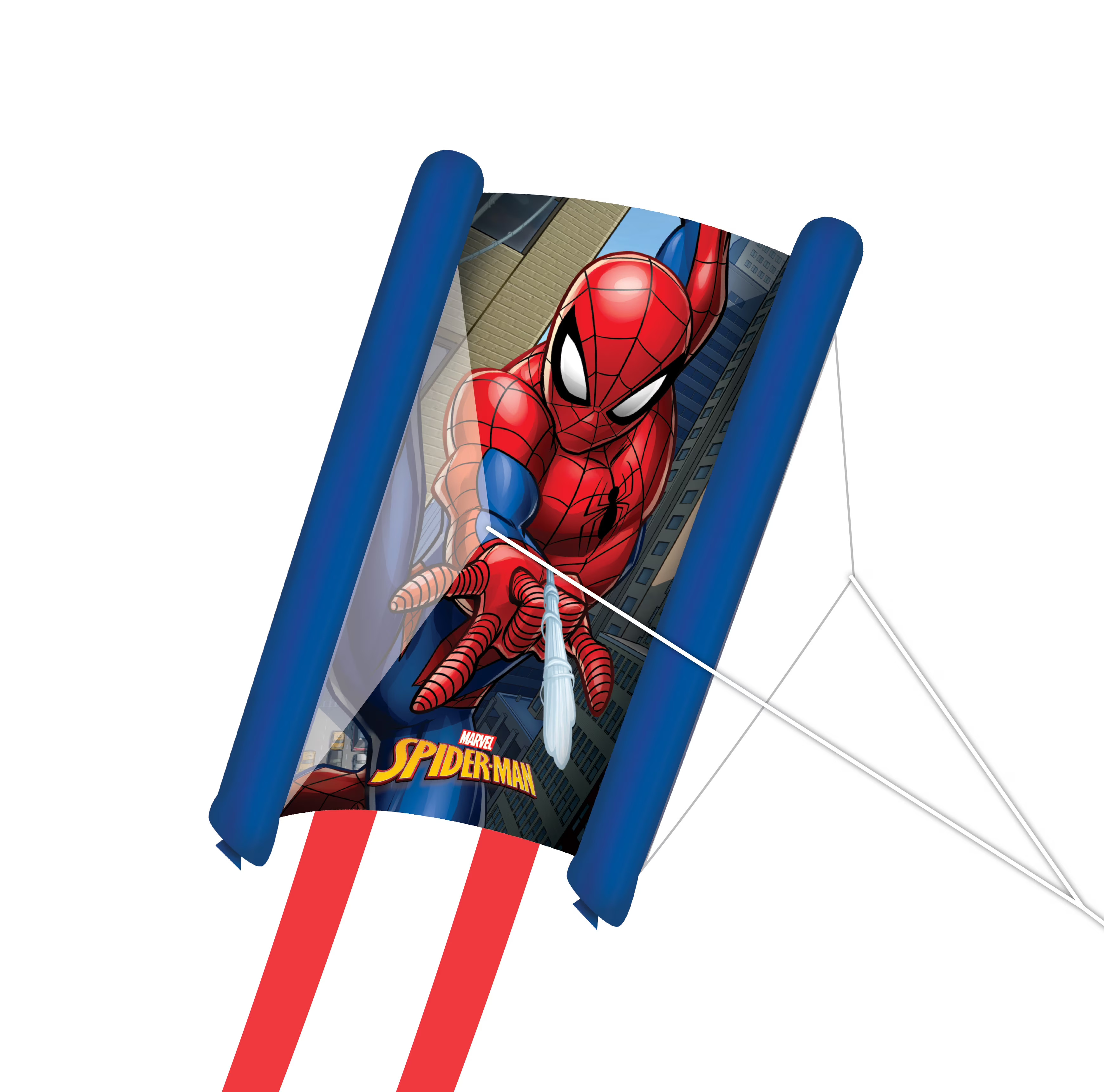 X Kites Spider-Man Inflate-A-Kite, Red & Blue | Walmart (US)