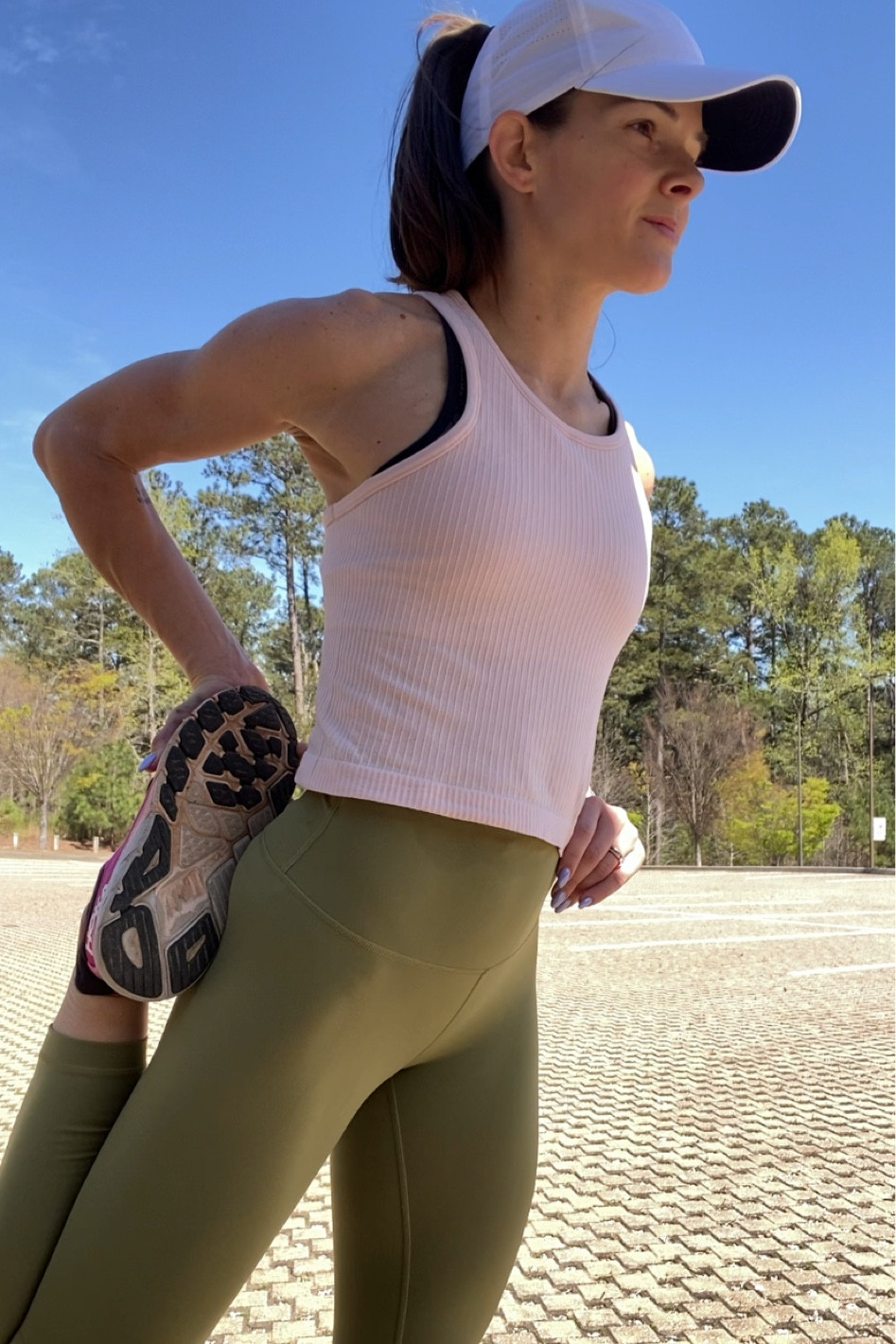 Today’s run fit #runningleggings #lululemonrunning 

#LTKfit