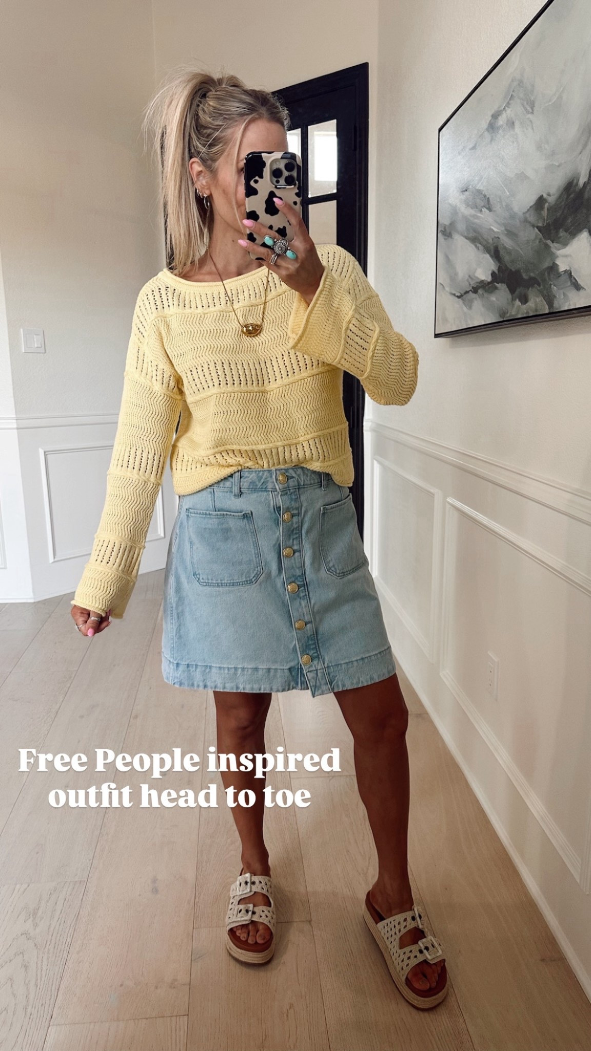 I actually have an outfit very similar to this one and it’s all from Free People 🌼 this one is all Walmart & a heck of a lot less expensive!

Wearing size small / size 4 my tts

5’5” // 120 lbs 



#LTKspringtrends #LTKspring #LTKootd