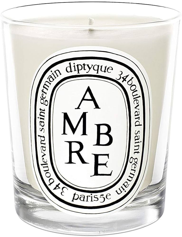 Diptyque Ambre Candle-6.5 oz, black (I0004921), Standard | Amazon (US)
