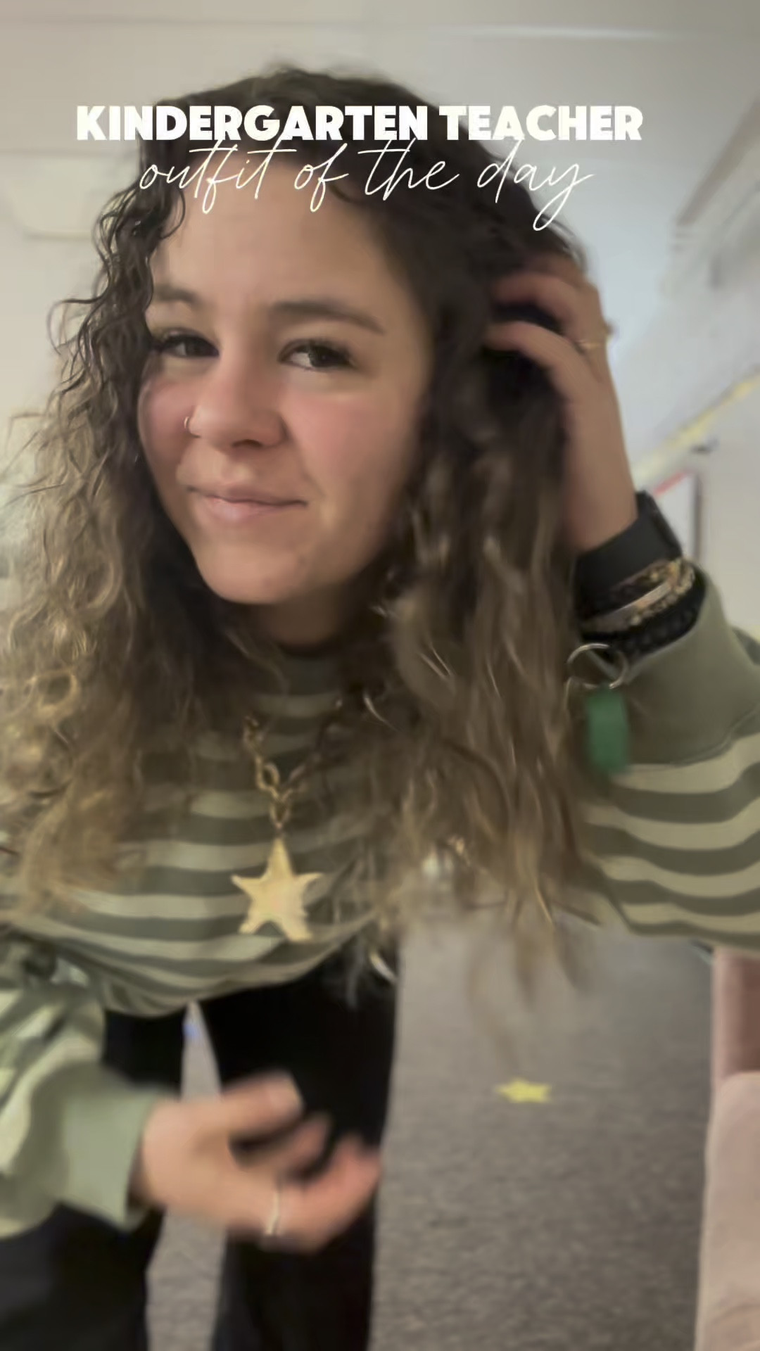 Teacher outfit // teacher ootd // teacher fit // kindergarten teacher // midsize 