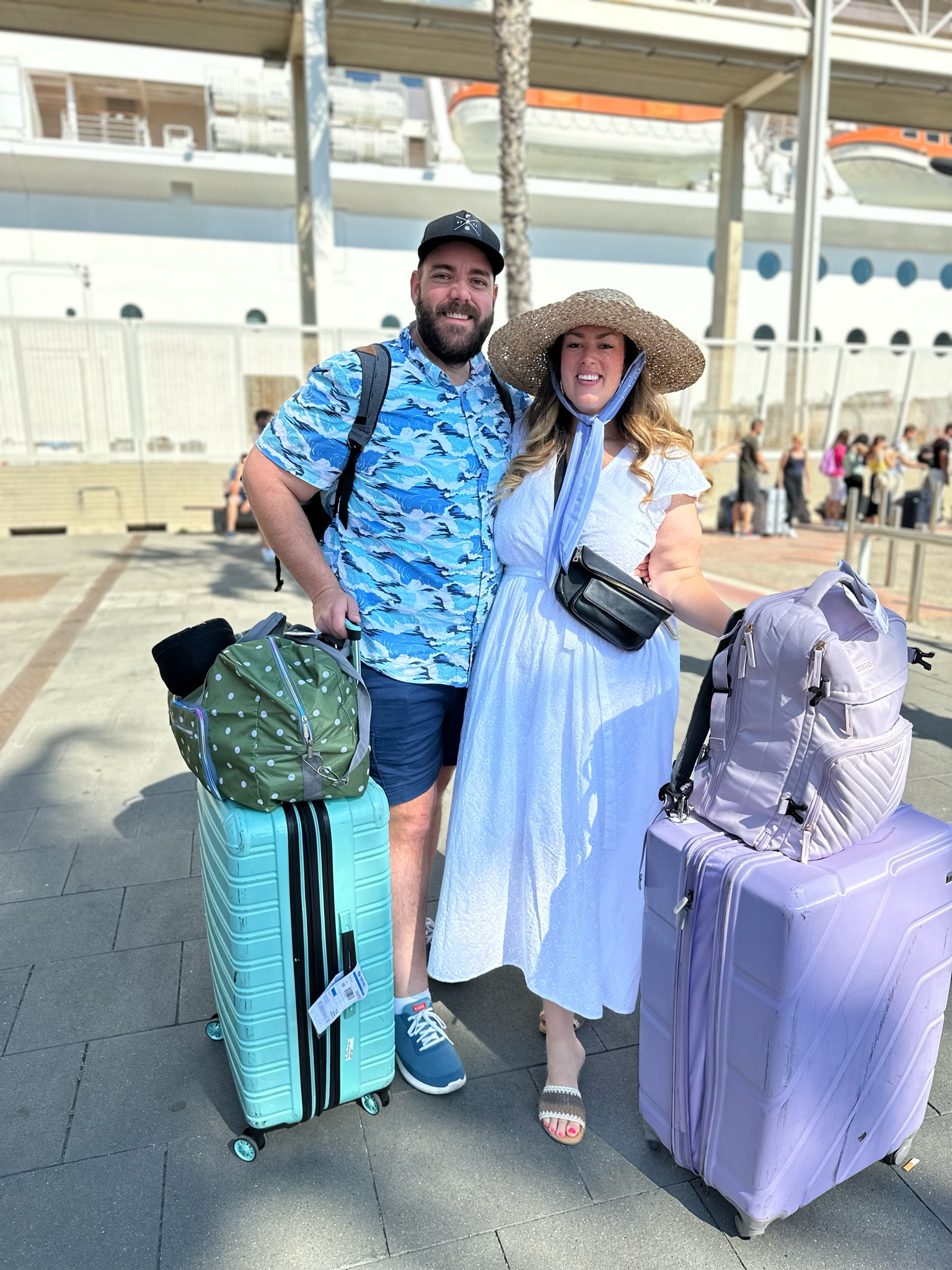 I linked our travel bags, our looks & if you have any questions feel free to ask! This trip was incredible’ so excited to share more! 

#LTKcurves #LTKtravel #LTKeurope