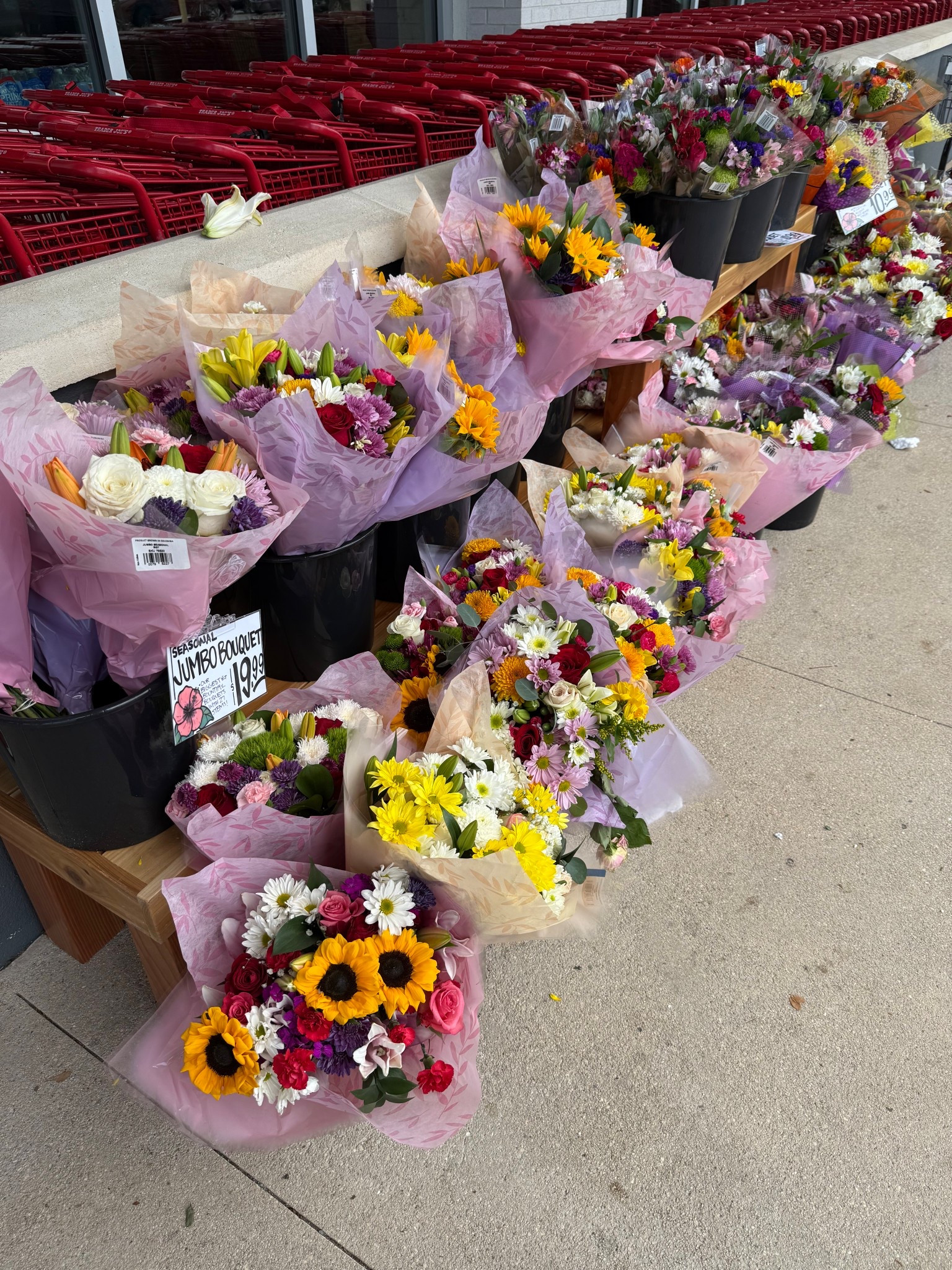 Speaking of flowers💐🌻🌼🌷 look at all these gorgeous flowers Trader Joe’s had this weekend 

#LTKdayinmylife #LTKSeasonal