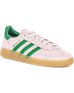 Amazon.com | adidas Handball Spezia Women's Gum Outsole Quilt Overly Sneak Trainers (Pink, US 7) ... | Amazon (US)