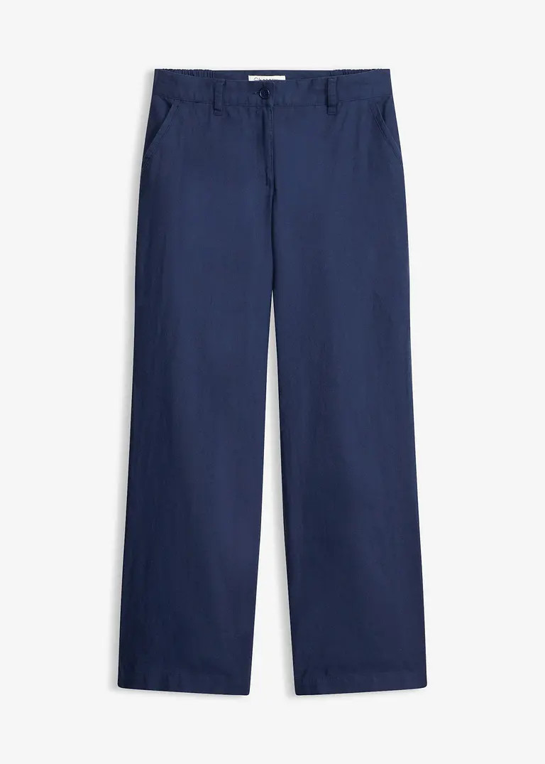 Webhose aus Leinen-Baumwoll-Mix | Bonprix DE