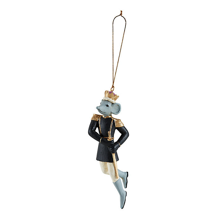 Nutcracker Ornaments with Hand Painted Detail & Gold Thread Hanger | Ballard Designs, Inc.