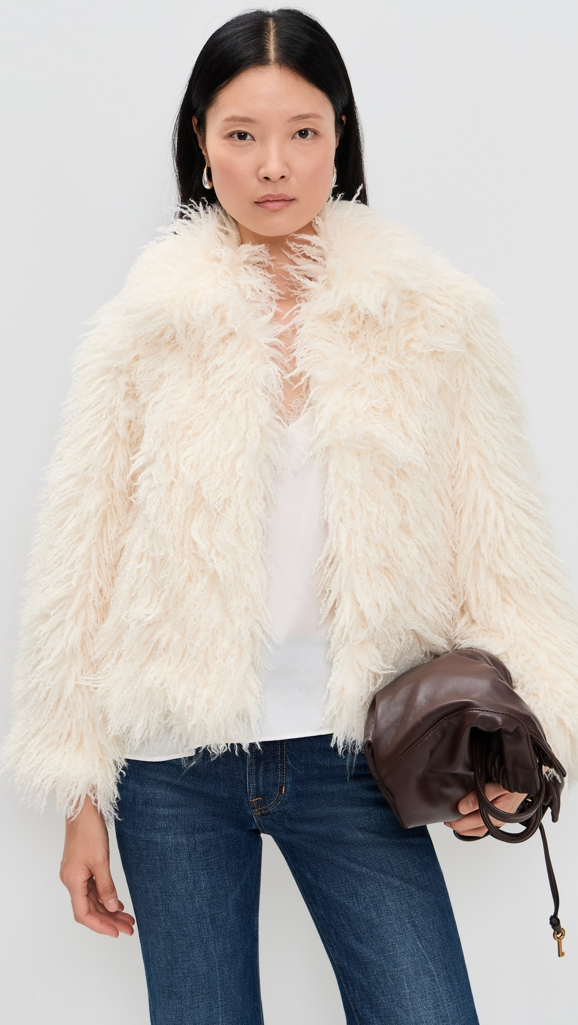 Geraldine Faux Fur Coat | Shopbop