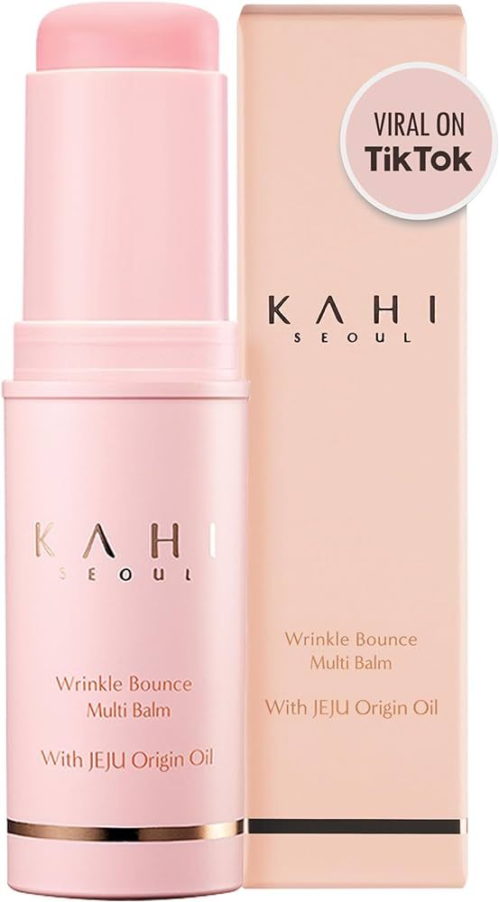 KAHI Wrinkle Bounce Multi Balm Facial Moisturizer | All-in-One Hydrating Lip Balm Eye Cream Neck ... | Amazon (US)