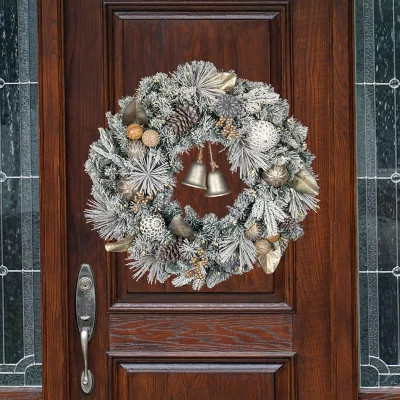 Member’s Mark 32" Pre-Lit Decorated Wreath | Sam's Club