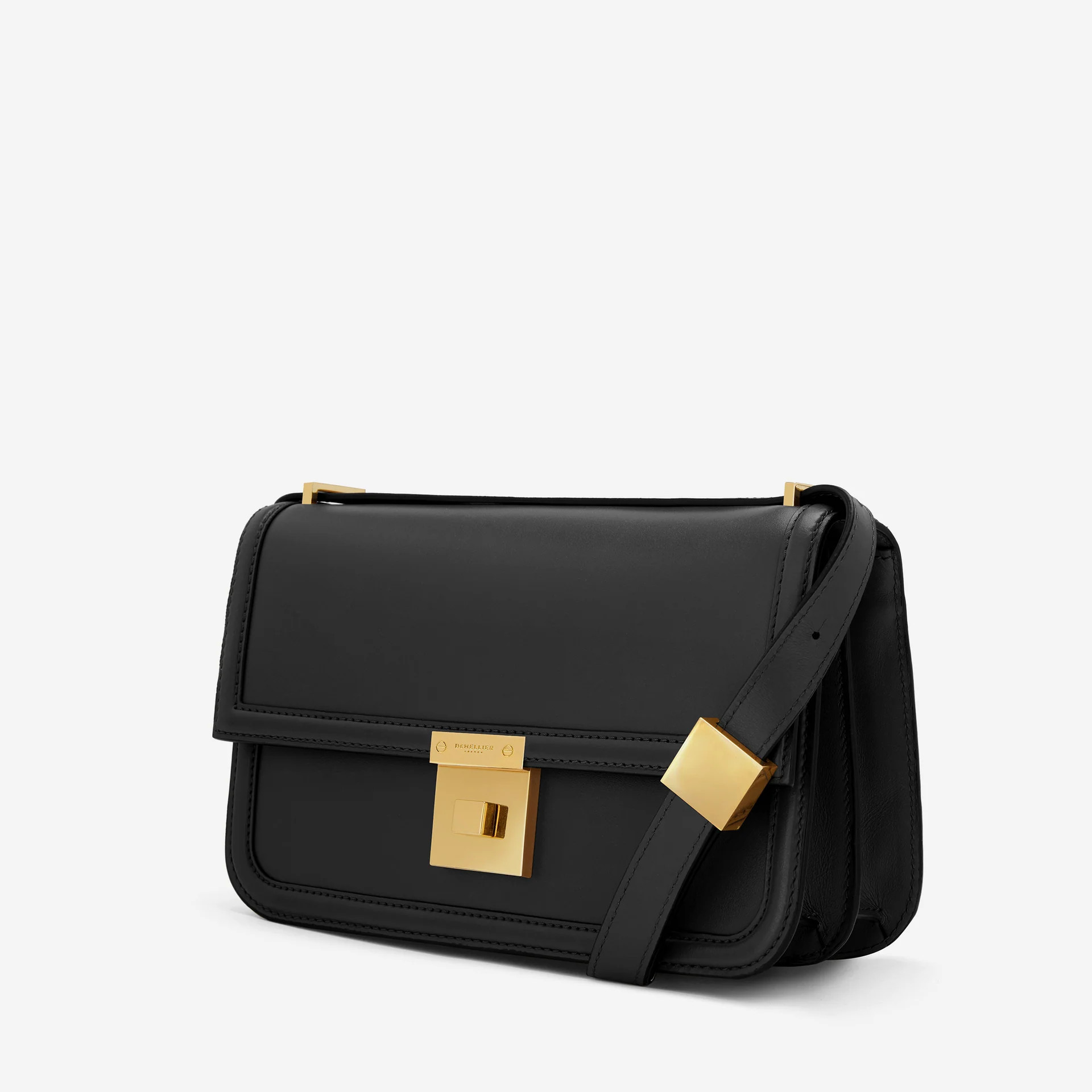 The Paris Crossbody | Black Smooth | DeMellier | DeMellier