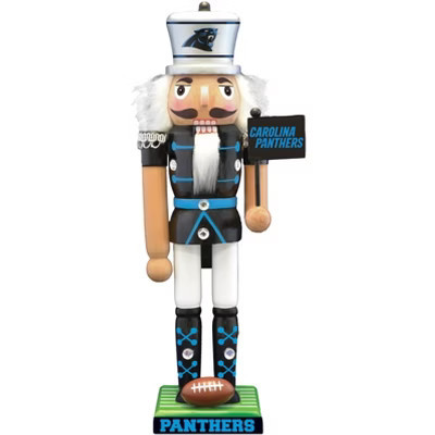 MasterPieces Game Day NFL Carolina Panthers Nutcracker - Holiday Sports Decor Gift | Target