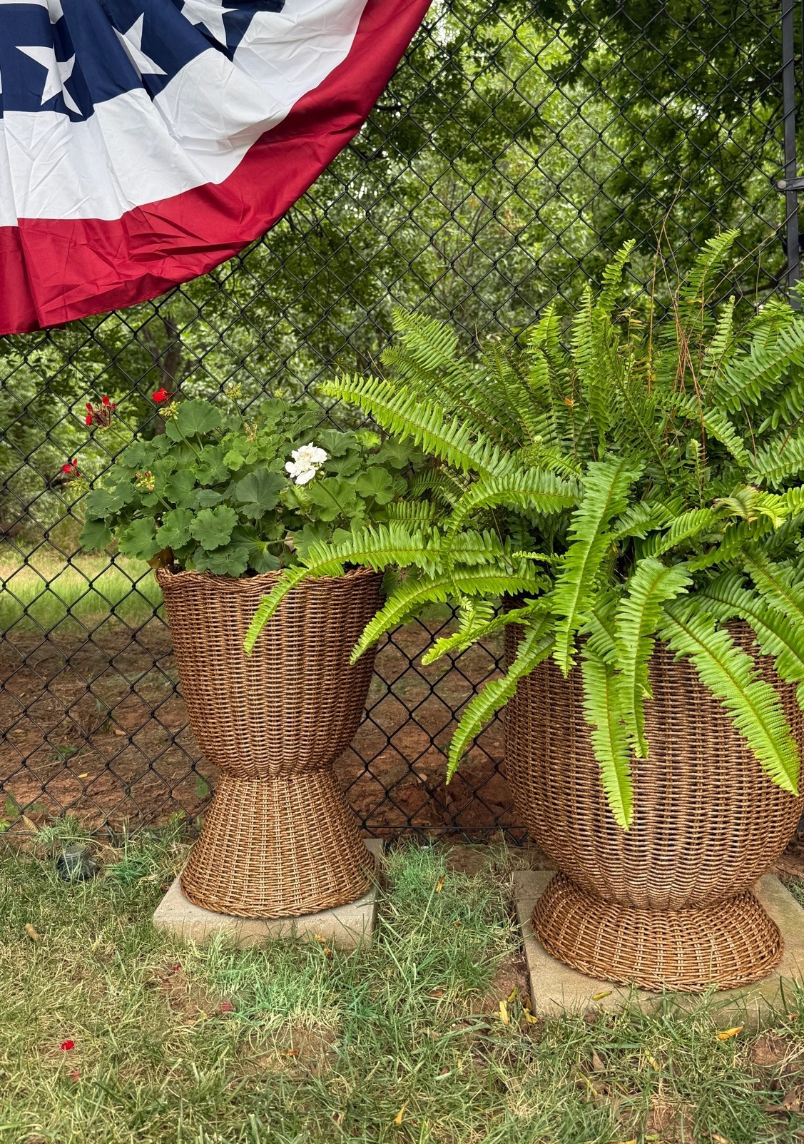 All weather wicker look planters. Urn style on sale!

#LTKSaleAlert #LTKSeasonal #LTKHome