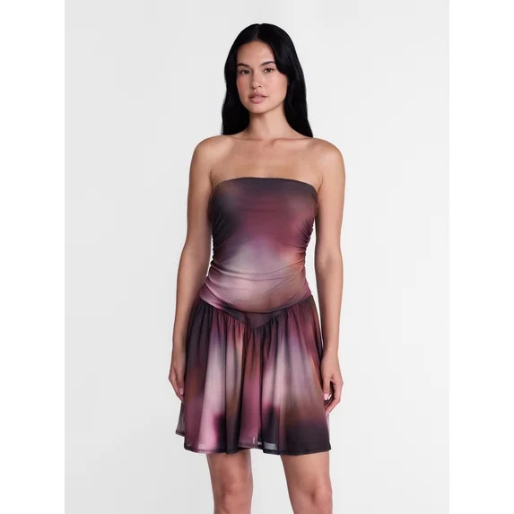 Madden NYC Women's Drop Waist Dress, Sizes XXS-XXL | Walmart (US)