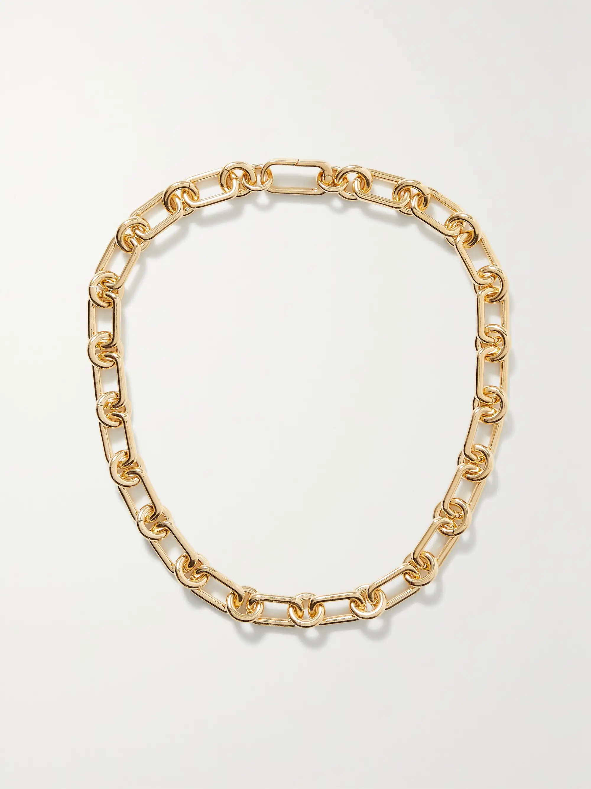 Cresca recycled gold-plated necklace | NET-A-PORTER (US)