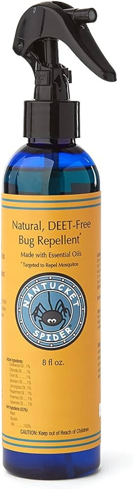 Nantucket Spider Original Bug Repellent for People - 8 oz | Repels Mosquitos, Biting Flies, Wasps... | Amazon (US)