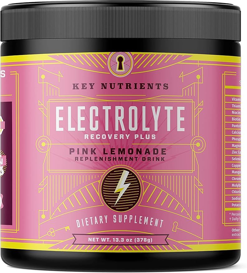Electrolyte Powder, Pink Lemonade Hydration Supplement: 90 Servings, Carb, Calorie & Sugar Free, ... | Amazon (US)