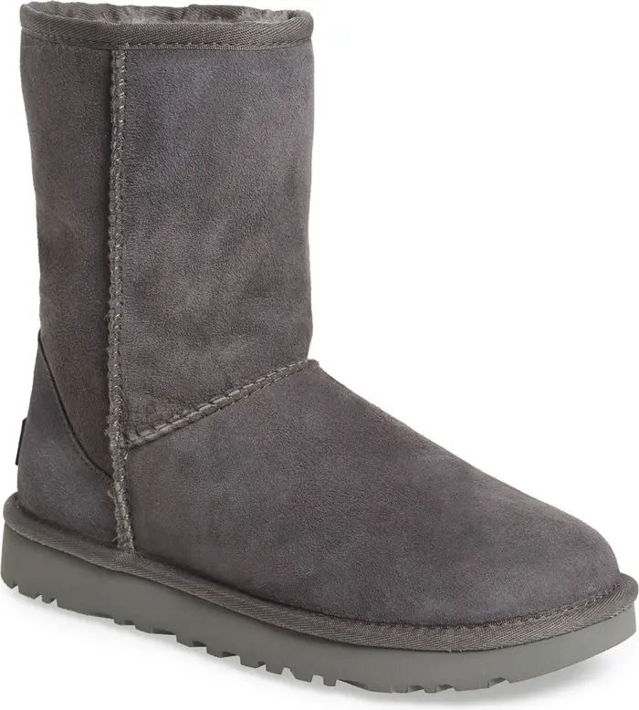 Classic II Genuine Shearling Lined Short Boot (Women) | Nordstrom