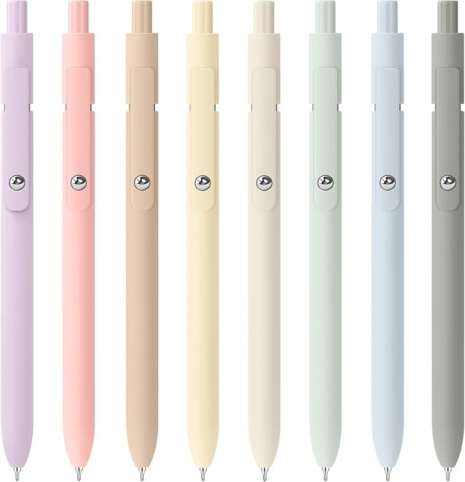 Japanese Gel Pens Teacher Nurse Work Office Desk Accessories, Aesthetic Fine Point Smooth Writing... | Amazon (US)