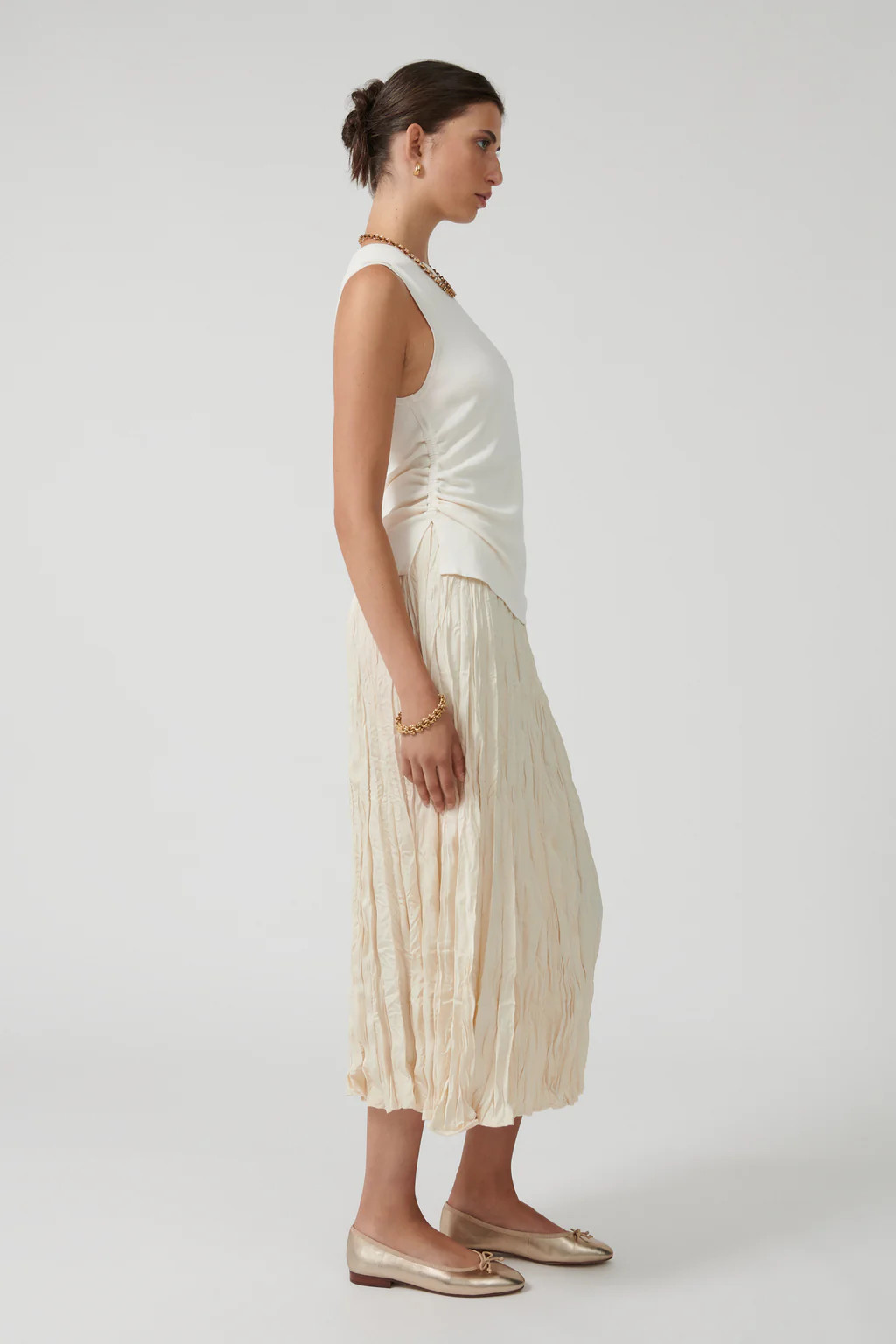 MENCIA SKIRT - IVORY | Onte