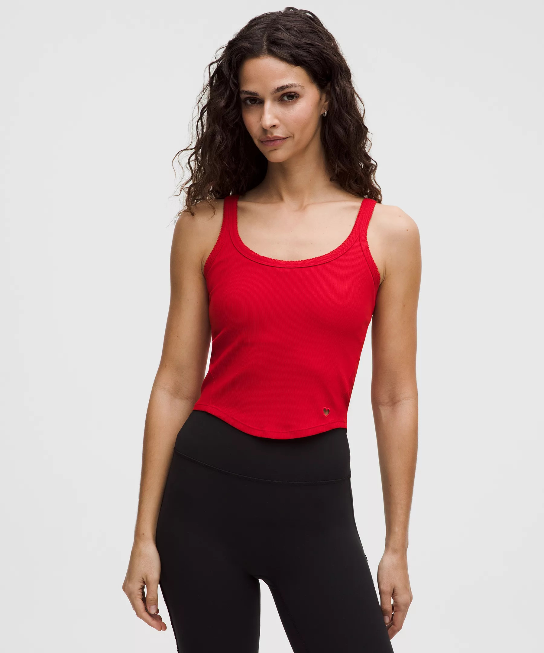 Nulu Ribbed Cropped Tank Top | Lululemon (US)