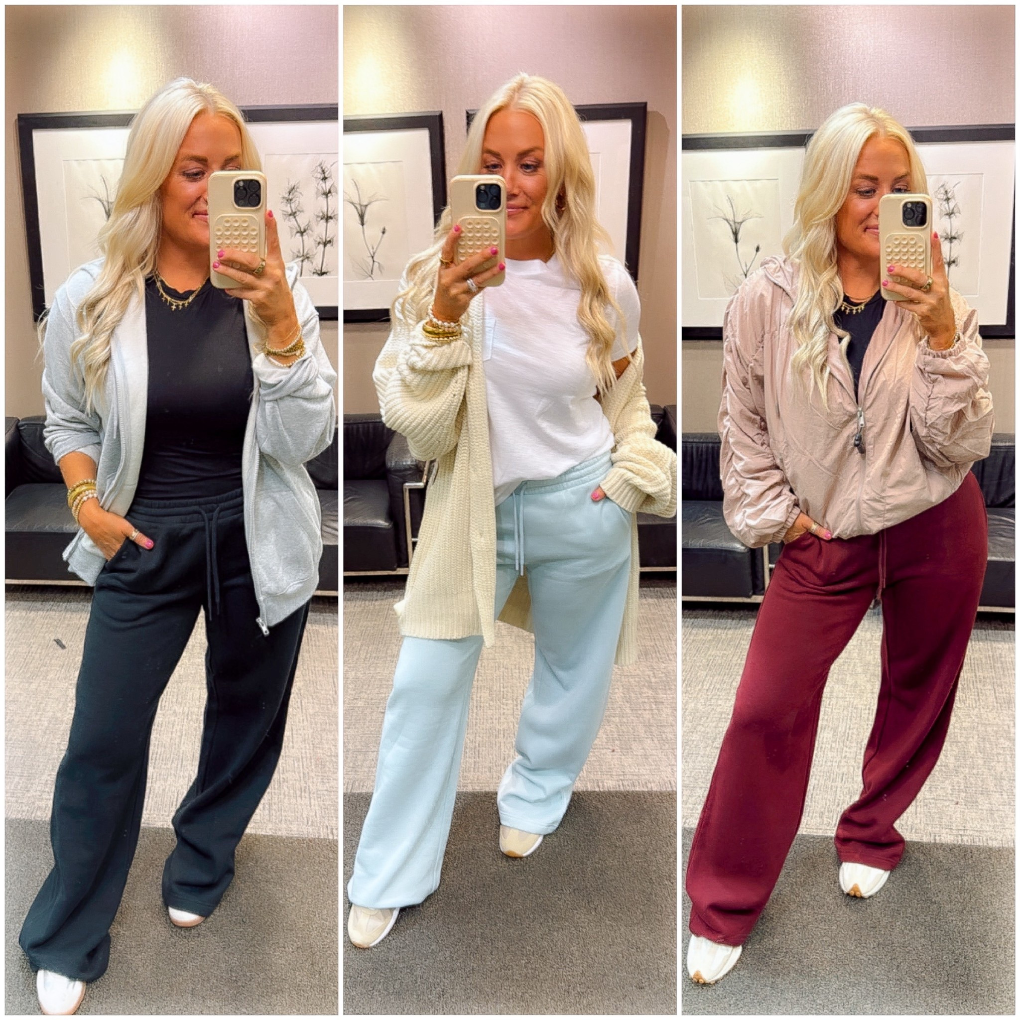 Loungewear must haves all under $50 from the NSALE! 
Pants / small
Jackets + cardigan / small 

#LTKTravel #LTKStyleTip #LTKActive