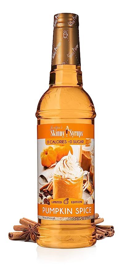 Jordan's Skinny Mixes Syrups | Sugar Free Pumpkin Spice Coffee Syrup | Healthy Flavors with 0 Cal... | Amazon (US)