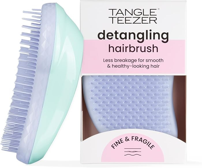 Tangle Teezer Original Detangler Brush, Dry & Wet Hair Brush for Color-Treated, Fine & Fragile Ha... | Amazon (US)