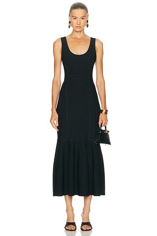 Hypnotic Sculptural Midi Dress | FWRD 