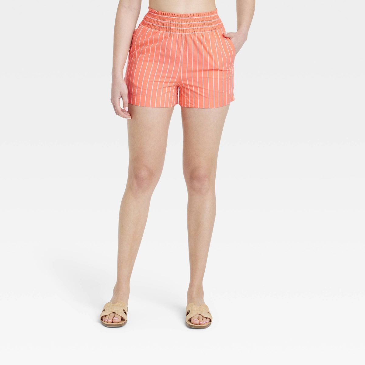 Women's High-Rise Pull-On Shorts - A New Day™ | Target